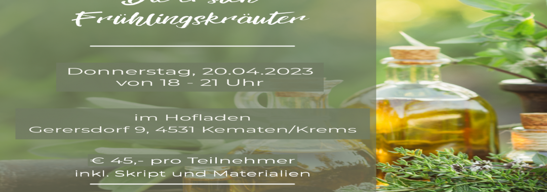 Workshop Kematen Frühjahrskräuter2