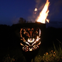 Sonnwendfeuer im Kräuterparadies Benischek Wilbirg`s Kräuterparadies